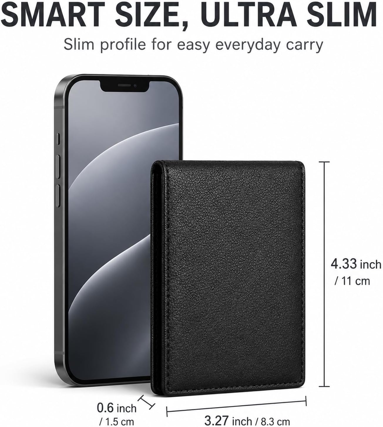 Wallet for Men Slim RFID Blocking Genuine Leather Bifold Mens Wallet - Image 6
